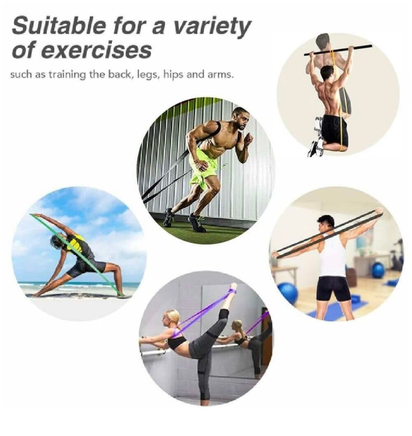 Resistance Power Band for Fitness Training 38mm