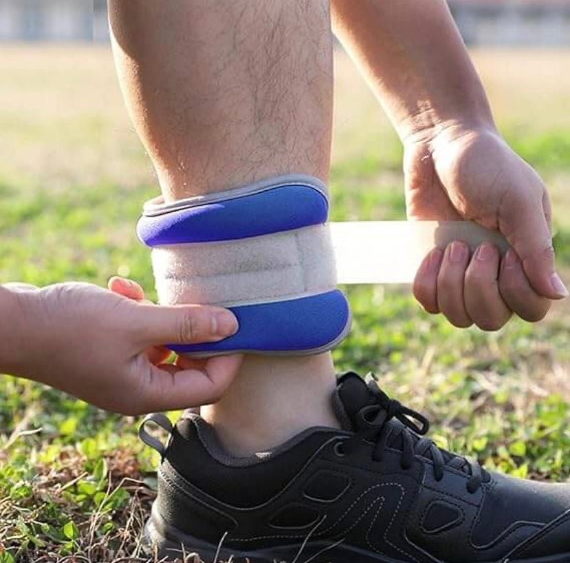 2Kg Compact Ankle and Wrist Weight Cuff