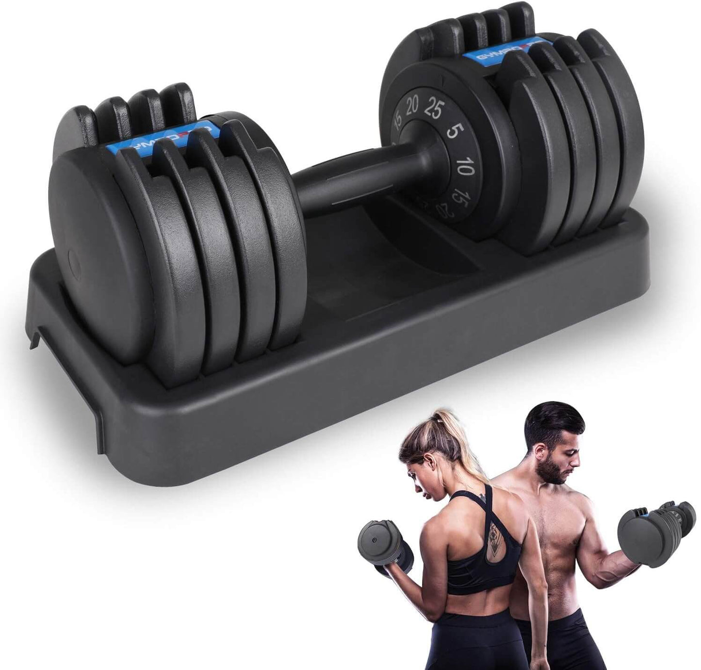 25Kg Professional Adjustable Single Dumbbell Set